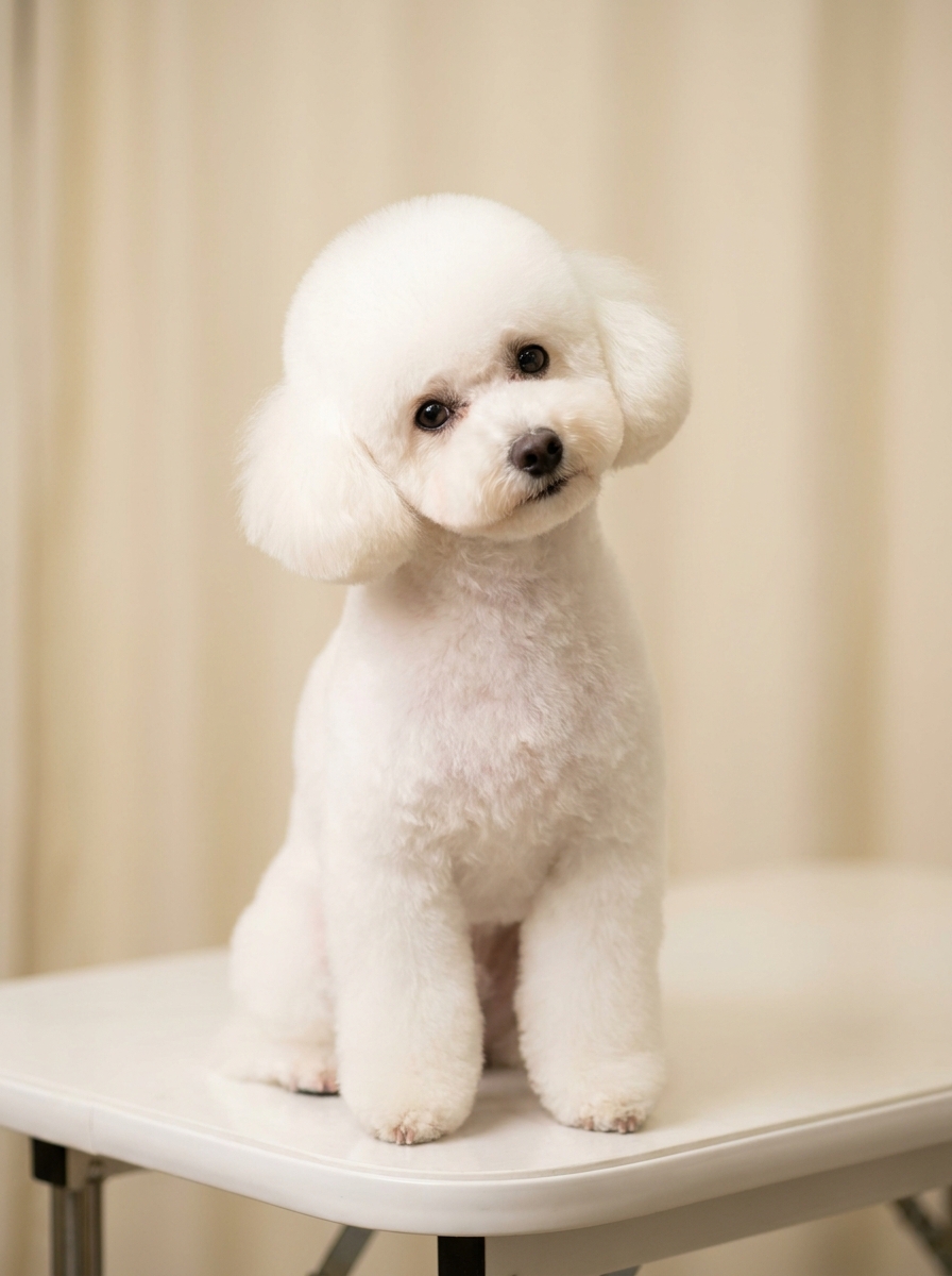 Caniche toiletté